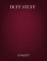 DUFF STUFF Jazz Ensemble sheet music cover